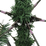 NNEVL Artificial Hinged Christmas Tree with Cones 150 cm
