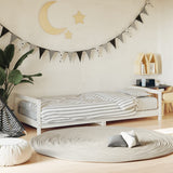 NNEVL Kids Bed Frame White 90x190 cm Solid Wood Pine