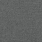 NNEVL Daybed with Trundle Dark Grey 90x190 cm Fabric