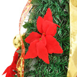 NNEVL Artificial Christmas Tree Pop-up 50 LEDs Green 120 cm