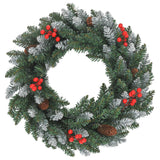 NNEVL 4 Piece Christmas Door Decoration Set PVC