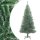 NNEVL Artificial Christmas Tree with Flocked Snow Green 180 cm