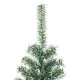 NNEVL Artificial Christmas Tree with Flocked Snow Green 180 cm