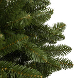 NNEVL Artificial Hinged Christmas Tree with Stand Green 120 cm
