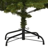 NNEVL Artificial Hinged Christmas Tree with Stand Green 120 cm