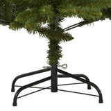 NNEVL Artificial Hinged Christmas Tree with Stand Green 210 cm