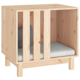 NNEVL Dog House 60x45x57 cm Solid Wood Pine