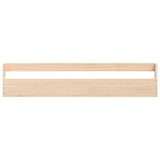 NNEVL Wall-mounted Shoe Racks 2 pcs 110x9x23 cm Solid Wood Pine