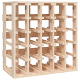 NNEVL Wine Rack 58.5x33x60.5 cm Solid Wood Pine