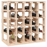 NNEVL Wine Rack 58.5x33x60.5 cm Solid Wood Pine