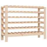 NNEVL Wine Rack 109.5x30x82 cm Solid Wood Pine