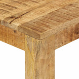 NNEVL Dining Table 110x55x76 cm Solid Wood Mango