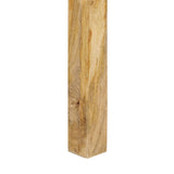 NNEVL Dining Table 110x55x76 cm Solid Wood Mango