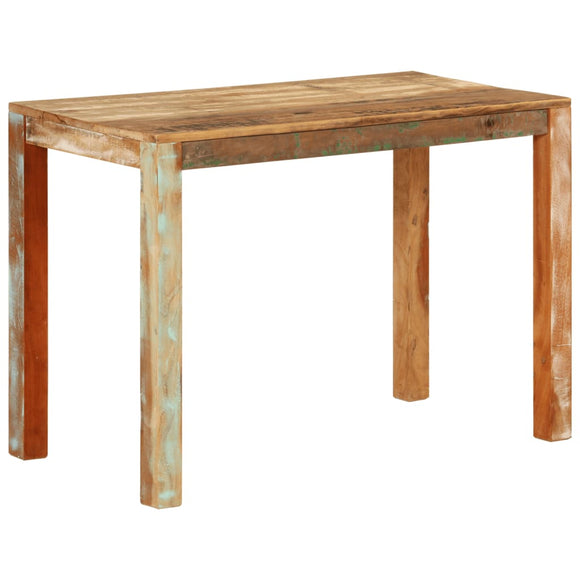 NNEVL Dining Table 110x55x76 cm Solid Wood Reclaimed