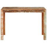 NNEVL Dining Table 110x55x76 cm Solid Wood Reclaimed