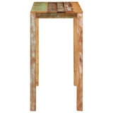 NNEVL Bar Table 112x55x108 cm Solid Wood Reclaimed