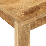 NNEVL Coffee Table 55x55x35 cm Solid Wood Mango