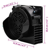 NNEVL LED String Lights with 90 LEDs and Fan 900 cm