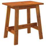 NNEVL Stool 45x29x45 cm Rectangular Solid Wood Acacia