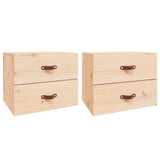 NNEVL Wall-mounted Bedside Cabinets 2 pcs 50x36x40 cm