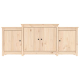 NNEVL Sideboard 164x37x68 cm Solid Wood Pine
