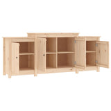 NNEVL Sideboard 164x37x68 cm Solid Wood Pine