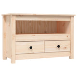 NNEVL TV Cabinet 79x35x52 cm Solid Wood Pine