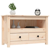 NNEVL TV Cabinet 79x35x52 cm Solid Wood Pine