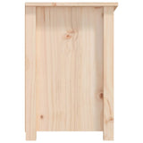 NNEVL TV Cabinet 79x35x52 cm Solid Wood Pine