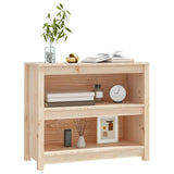 NNEVL Book Cabinet 80x35x68 cm Solid Wood Pine