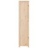 NNEVL Book Cabinet 80x35x154 cm Solid Wood Pine
