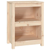 NNEVL Book Cabinet 50x35x68 cm Solid Wood Pine