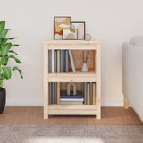 NNEVL Book Cabinet 50x35x68 cm Solid Wood Pine