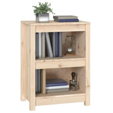 NNEVL Book Cabinet 50x35x68 cm Solid Wood Pine