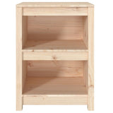 NNEVL Book Cabinet 50x35x68 cm Solid Wood Pine