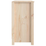 NNEVL Book Cabinet 50x35x68 cm Solid Wood Pine