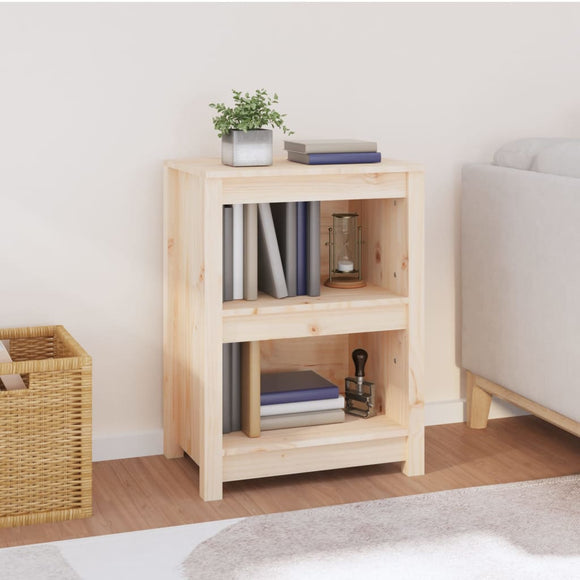 NNEVL Book Cabinet 50x35x68 cm Solid Wood Pine