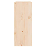 NNEVL Wine Cabinet 62x25x62 cm Solid Wood Pine