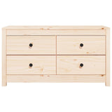 NNEVL Side Cabinet 100x40x54 cm Solid Wood Pine