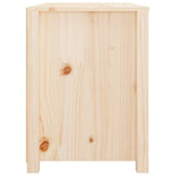 NNEVL Side Cabinet 100x40x54 cm Solid Wood Pine