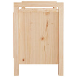 NNEVL Hall Bench 80x40x60 cm Solid Wood Pine