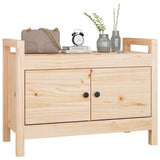 NNEVL Hall Bench 80x40x60 cm Solid Wood Pine