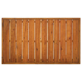 NNEVL 5 Piece Garden Lounge Set with Dark Grey Cushions Solid Wood