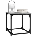 NNEVL Side Table Grey Sonoma 40x40x40 cm Engineered Wood