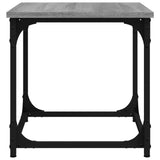 NNEVL Side Table Grey Sonoma 40x40x40 cm Engineered Wood