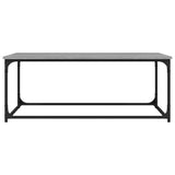 NNEVL Coffee Table Grey Sonoma 102x50x40 cm Engineered Wood and Iron