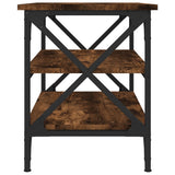 NNEVL Side Table Smoked Oak 55x38x45 cm Engineered Wood