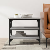 NNEVL Side Table Grey Sonoma 55x38x45 cm Engineered Wood