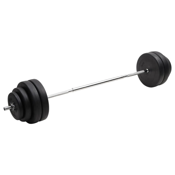 NNEVL Barbell with Plates 60 kg