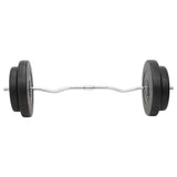 NNEVL Barbell and Dumbbell with Plates Set 120 kg